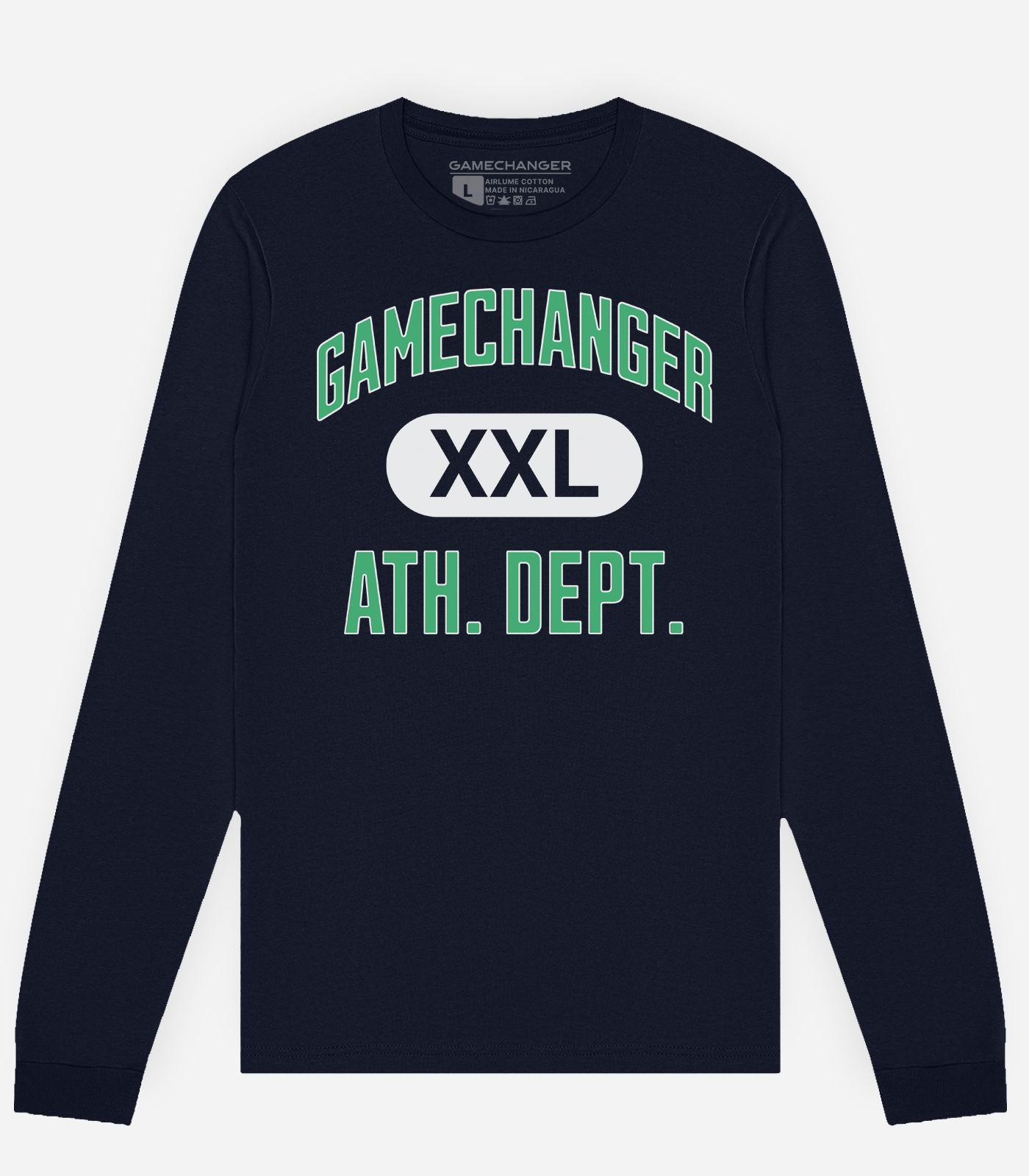 Varsity Athletics Inspired Long Sleeve Tee